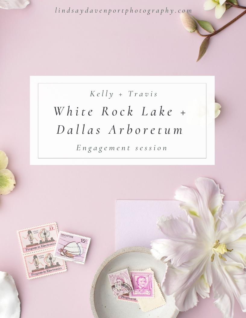White Rock + Dallas Arboretum Engagement Session | Kelly + Daniel 